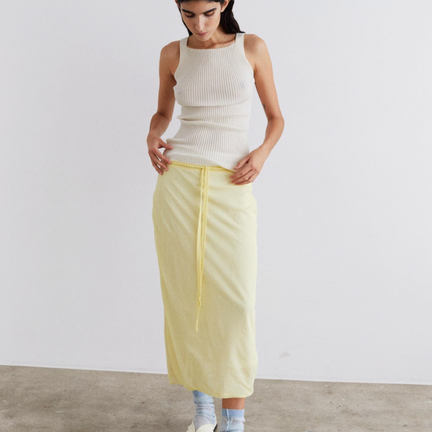 Hankachi Skirt, Butter