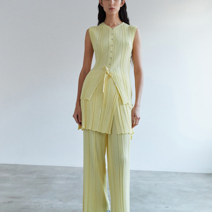 Oto Mini Skirt, Butter