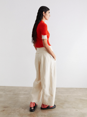 Domu Pants, Chalk