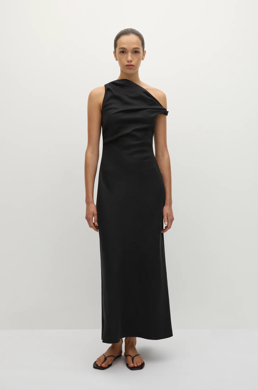 Suis Midi Dress, Black