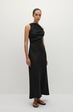 Suis Midi Dress, Black