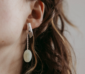 Darling Earring 1pc, Cloudy