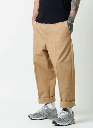 1920's Cotton Twill Worker Chino, Khaki