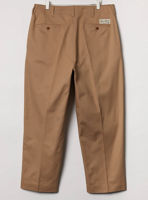 1920's Cotton Twill Worker Chino, Khaki