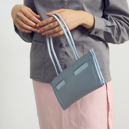 Rectangulo Pockets Bag, Light Blue