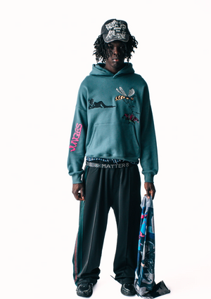 Pollinate Hoodie, Green