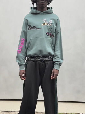 Pollinate Hoodie, Green