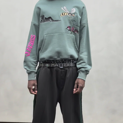 Pollinate Hoodie, Green