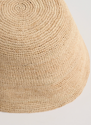 Raffia Bucket Hat