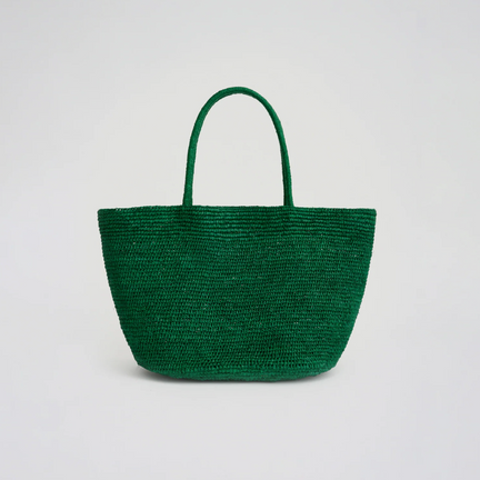 Shoulder Tote Bag, Emerald