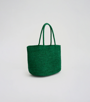 Shoulder Tote Bag, Emerald