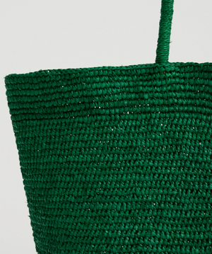 Shoulder Tote Bag, Emerald