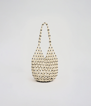 Supple Bucket, Ivory/Black