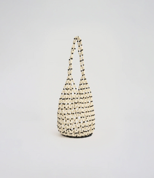 Supple Bucket, Ivory/Black