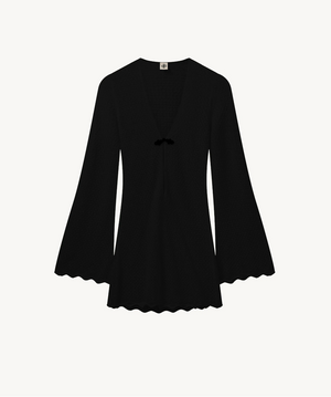 Tanzania Short Dress, Black