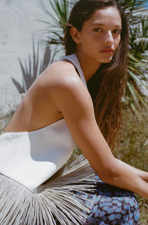 Deia Leather Halter