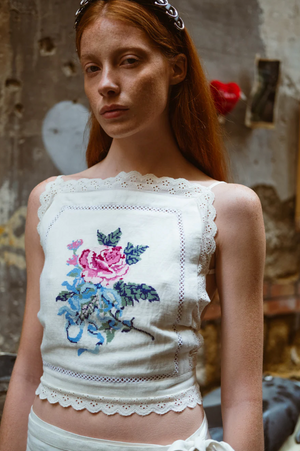 Etta Top, White