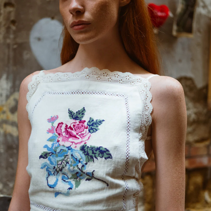 Etta Top, White
