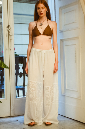 Celeste Trousers, White