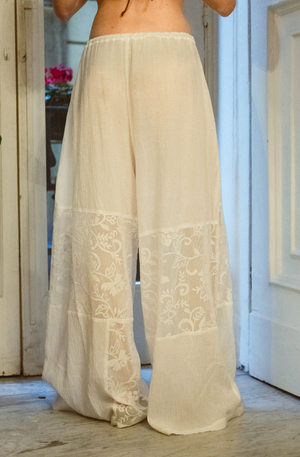 Celeste Trousers, White