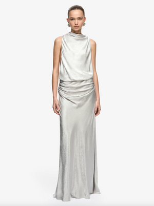 Juna Maxi Dress, Silver
