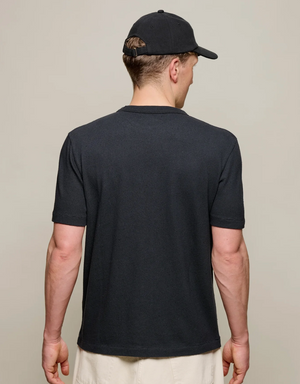 TEE.03 Supple Authentic Jersey Cotton T-Shirt, Deep Black