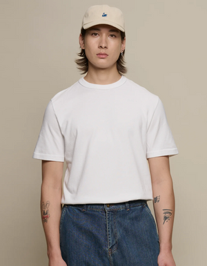 TEE.03 Supple Authentic Jersey Cotton T-Shirt, Crisp White