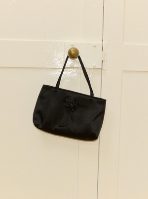 Fina Bag, Black Silk