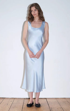 Florence Dress, Light Blue