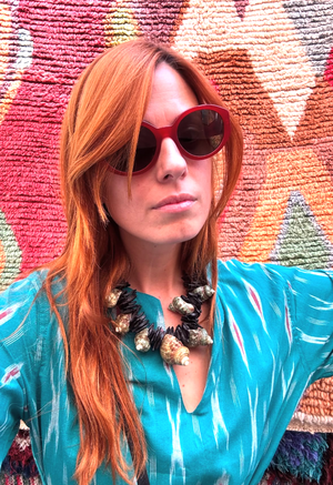 Bardi, Milky Red Sunglasses