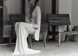 Tanzania Dress, Bone