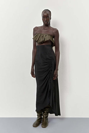 Severine Tall Boots, Khaki