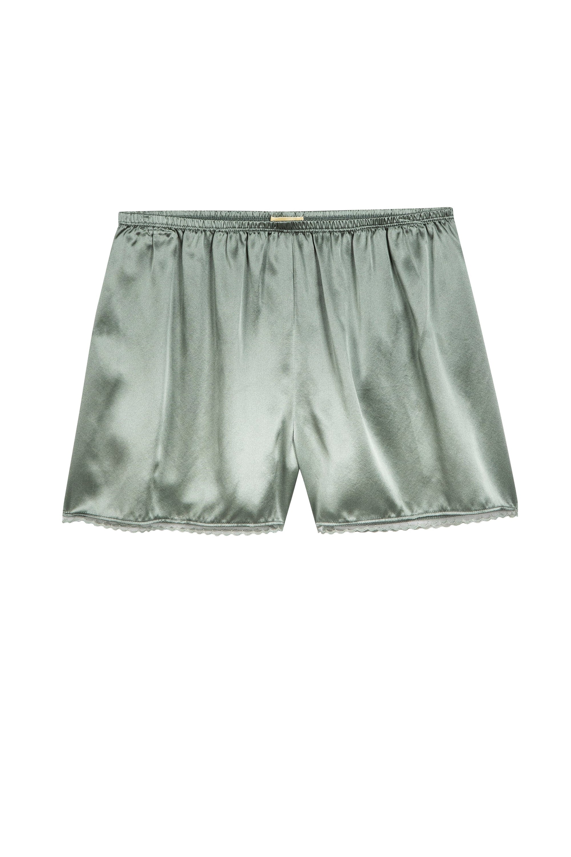 Silk Lace Tap Short, Dill