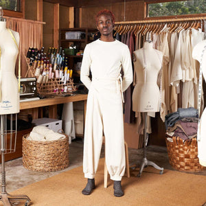 Siuil Wrap Pant in US Organic Cotton Jersey