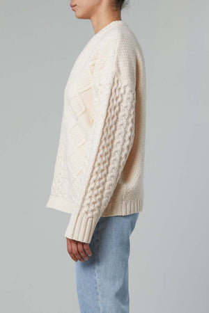 Minnesota Sweater in Cream