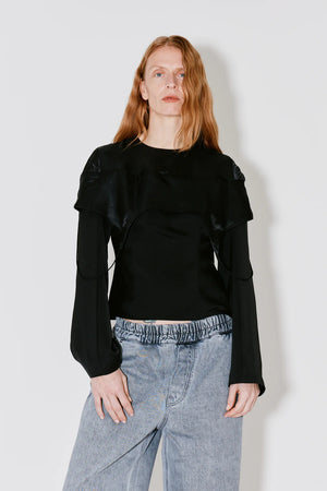 Terry Trompe L'oeil Shirt