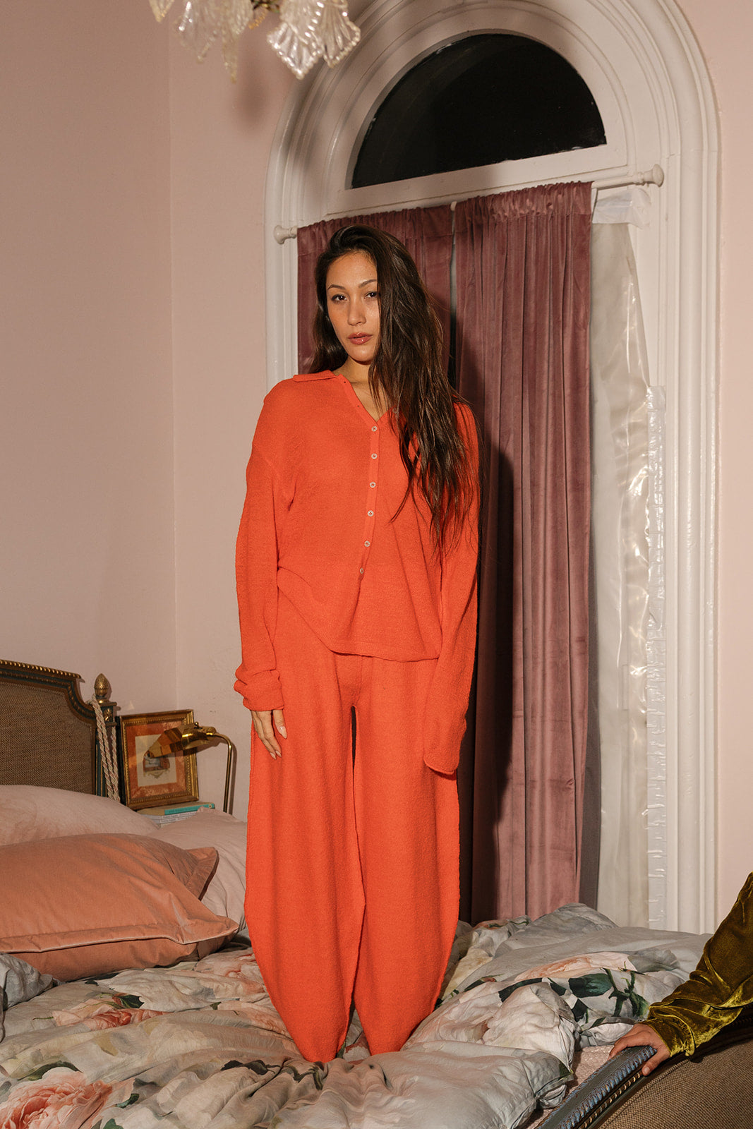 Bikou Polo Sweater, Chilli Pepper