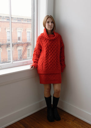 Harper Sweater, Red