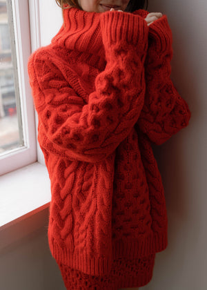 Harper Sweater, Red