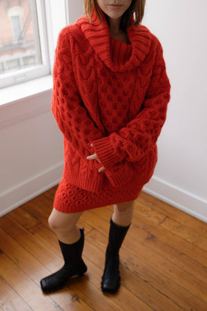 Harper Sweater, Red