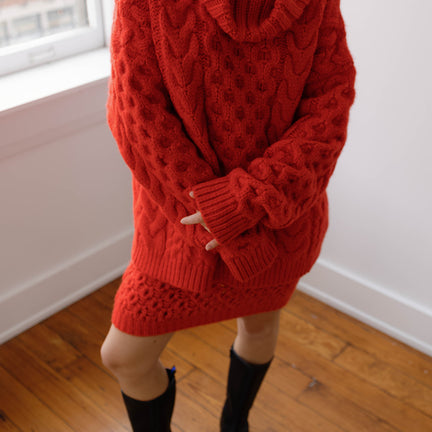 Harper Sweater, Red