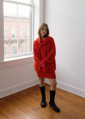 Harper Sweater, Red