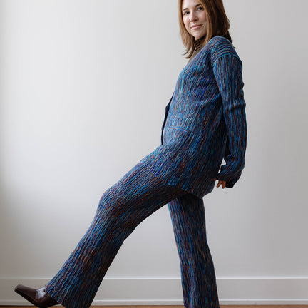 Ariel Pants, Multi Blue