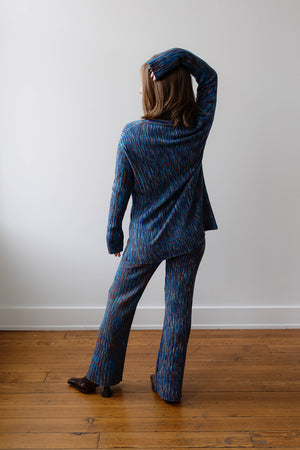 Vega Cardigan, Multi Blue