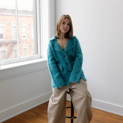 Cassie Cardigan, Turquoise
