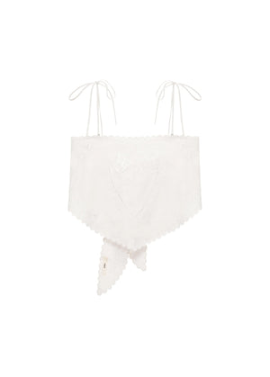 Lybid Bandana Top, Milk