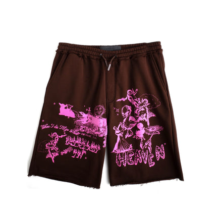 Already In Heaven Track Shorts, Brown