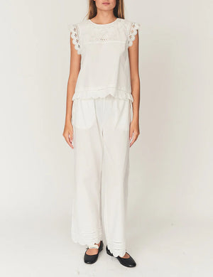 Kristen Pants, White