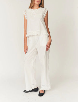 Kristen Pants, White