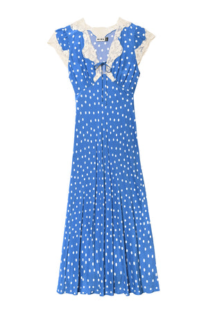 Amari Dress Bohemia Spot Blue